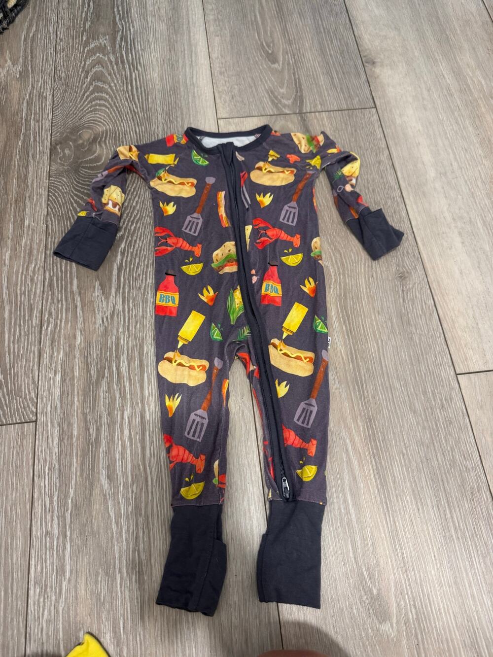 Little Sleepies summer BBQ pajamas 3-6 months
